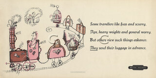 Travellers… [Luggage In Advance] (Rowland Emett)