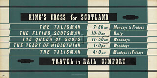 Talisman, Flying Scotsman, Queen Of Scots