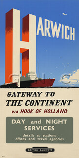 Harwich, Gateway Continent Via Hook Of Holland