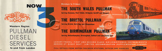 [Blue] Pullman Diesel, S Wales, Bristol, Birmingham - British Rail Western Region