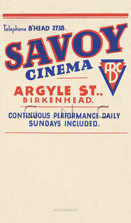 Wirral Trains - Savoy Cinema, Birkenhead