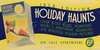 1938 Holiday Haunts Guidebook