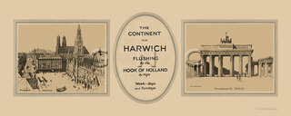 Continent Via Harwich, Munich, Berlin (H G Gawthorn)