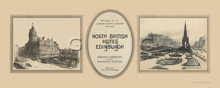 North British Hotel Waverley, Edinburgh (J W King)