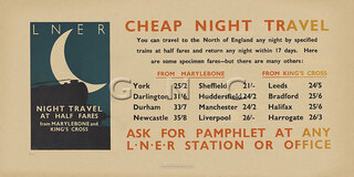 Cheap Night Travel Marylebone... (Frank Newbould)