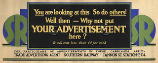 ...Put Your Advertisement Here? (D W Burley)