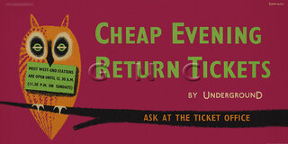 Cheap Evening Tickets By Underground (Galbraith)