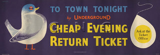 To Town Tonight By Underground (Galbraith)