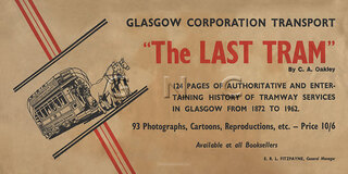 Glasgow Transport - The Last Tram Book 1962