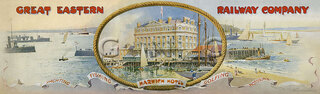 GER Harwich Hotel Advert c1905 (P Robertson)