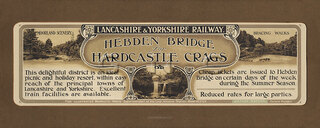 Hebden Bridge, Hardcastle Crags Advert