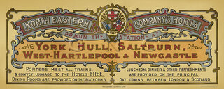 Company's Hotels York, Hull, Saltburn, Hartlepool…