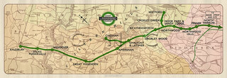 Metropolitan, Underground, Aylesbury Diagram 1937 