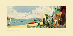 London, River Thames at Putney by  Wilson